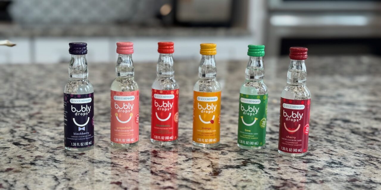 SodaStream – Bubly Fruit Drops for Sparkling Water | Natural Fruit Flavor | Zero Calories, No Sweeteners